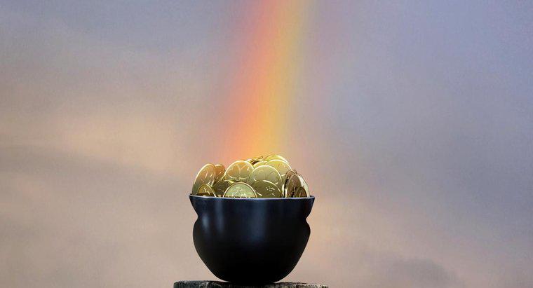 ¿Por qué hay una olla de oro al final de un arco iris?