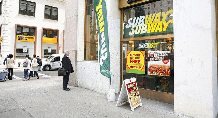 ¿Qué opciones están disponibles para las ofertas de Subway Sandwich?