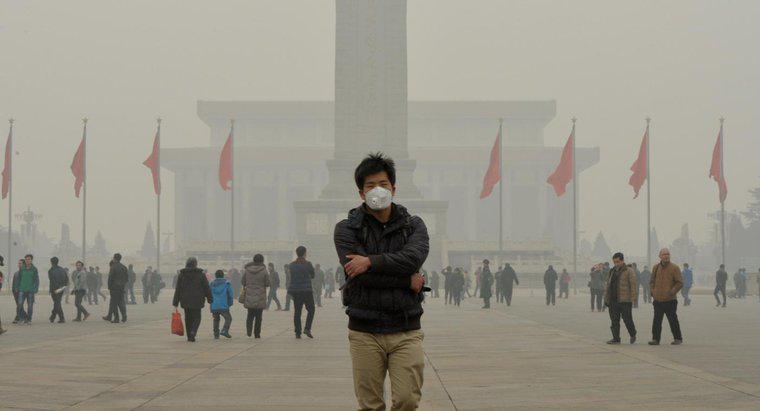 ¿Qué enfermedades son causadas por la contaminación del aire?