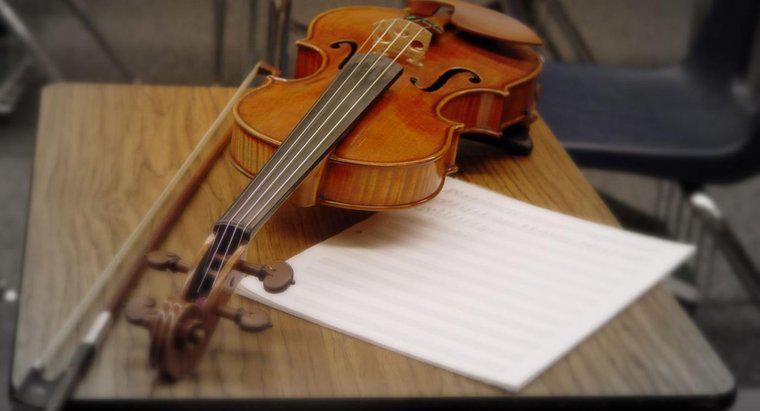 ¿Cómo se produce el sonido de un violín?