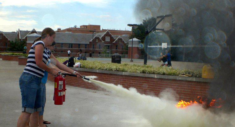 ¿Es el polvo extintor de incendios tóxico?