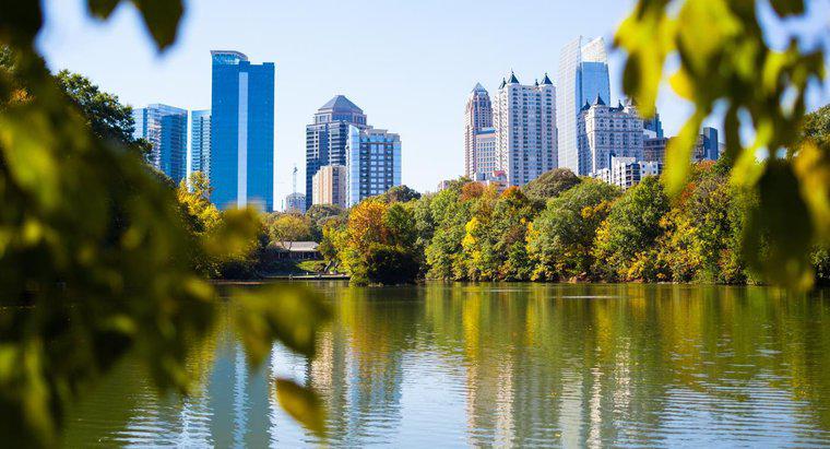 ¿Cuándo Atlanta se convirtió en la capital de Georgia?