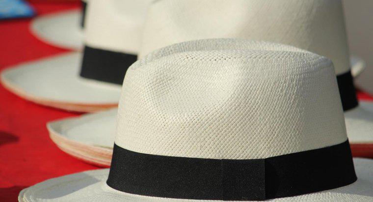 ¿Qué país hace sombreros de Panamá?
