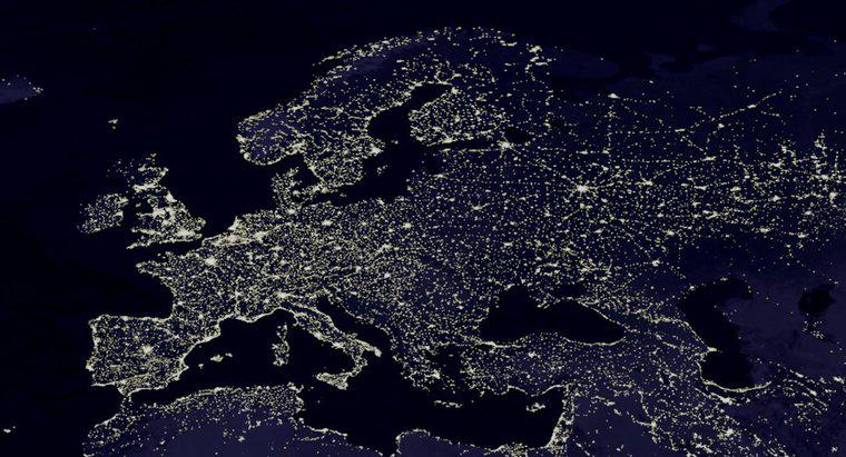 ¿Qué países conforman Europa occidental?