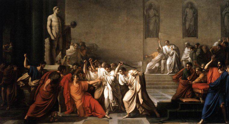 ¿Qué razones da Brutus para matar a César?