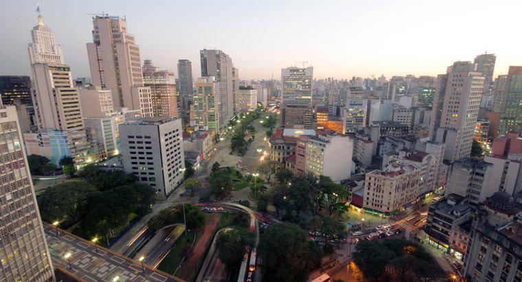 ¿Cuáles son las 3 ciudades más grandes de Brasil?