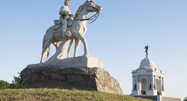 ¿Cuáles fueron las dos batallas principales de la guerra civil libradas en el suelo de la Unión?