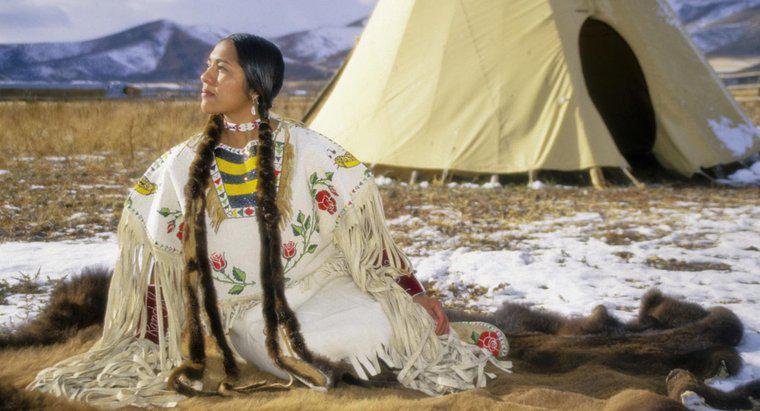 ¿Qué vestían los nativos americanos?