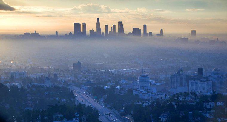 ¿De qué está hecho el smog?